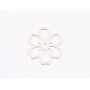 E1979 G Link Ag 925 Floare 14.5x15mm, 0.4mm - 1 buc
