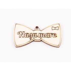 L1086-Decupaj papion "Nasu Mare" , 4x2 cm - 1 buc