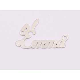 E1982 N Nume din Argint 925 cu urechi de iepuras mm, - 1 buc