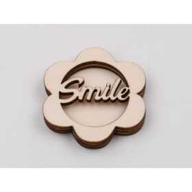 L1091-Blank 3 straturi pentru licheni 5*5cm Smile-1 buc