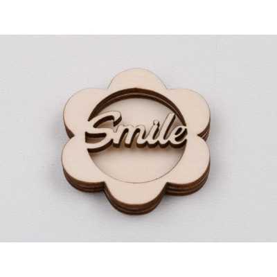 L1091-Blank 3 straturi pentru licheni 5*5cm Smile-1 buc