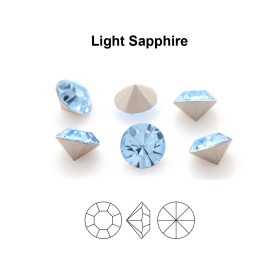 0139-Preciosa Chaton Maxima Light Sapphire PP7 1.4mm - 50 buc 0139-Preciosa Chaton Maxima Light Sapphire PP7 1.4mm - 50 buc