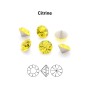 0311-Cristal Preciosa, MC Chaton Maxima Citrine PP5 1.25mm - 50 buc