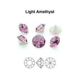 0354-Cristal Preciosa, MC Chaton Maxima Light Amethyst PP5 1.25mm - 50 buc