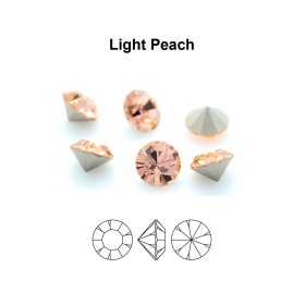 0413-Cristal Preciosa, MC Chaton Maxima Light Peach PP18 2.45mm - 50 buc