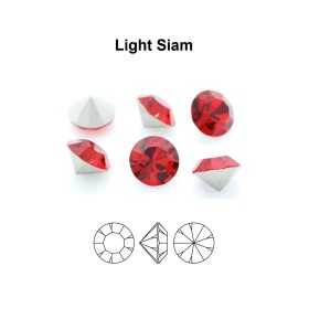 0550-Preciosa Chaton Maxima Light Siam PP7 1.4mm - 50 buc