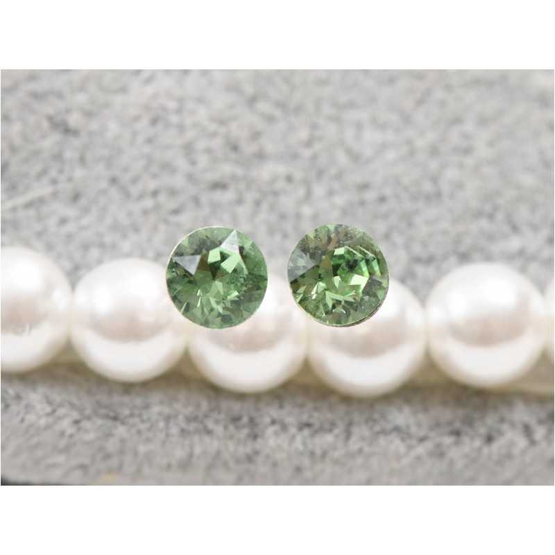0327-SWAROVSKI ELEMENTS 2038 Peridot S-Foiled Hotfix SS10-1buc