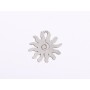 G1773 N -Charm soare din argint 925 17mm 1 buc