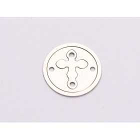 E2011 N Set Ag 925 Puzzle Cruce, 14x14x0.5mm, 1 buc