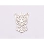 E2013 N Link din argint Pisica filigranata18.5x12.5mm 0.6mm 1 buc