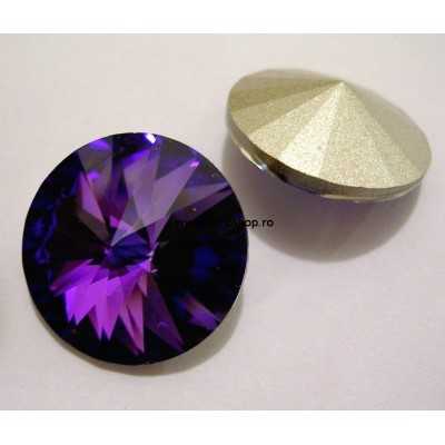 P2679-SWAROVSKI ELEMENTS 1122 Crystal Heliotrop Foiled SS47 11mm