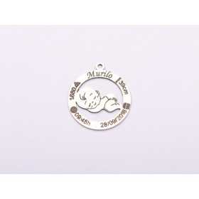 S148 - Serviciu de gravura si decupare cu datele copilului - 1 buc