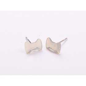 Tije cercei Bow Opal- 1 pereche Tije cercei Bow Opal- 1 pereche