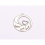 Pandantiv spiral cu nume personalizat argint 925