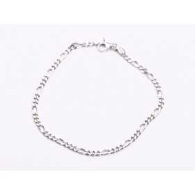 G1208-Bratara Figaro Ag 925 rodiat 21cm1 buc