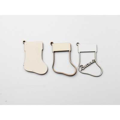 L1153-Ciubotica 3 straturi pt licheni Bucurie 6x4cm - 1 buc - bijuterii personalizate din argint | simoshop