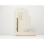 L1155-Suport lemn/dispozitiv masurare cercei 21x15cm - 1 buc - bijuterii personalizate din argint | simoshop