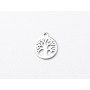 C023-Charm inox Tree of Life 12x10mm 1buc