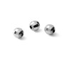 G0747-Distantier argint geometric ball 6mm, gaura 1.7mm-1buc