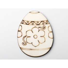 L1174- Decupaj ou din lemn v6 5x7cm 1buc