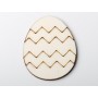 L1176- Decupaj ou din lemn v8 5x7cm 1buc - bijuterii personalizate din argint | simoshop