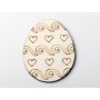 L1177- Decupaj ou din lemn v9 5x7cm 1buc - bijuterii personalizate din argint | simoshop