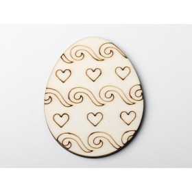 L1177- Decupaj ou din lemn v9 5x7cm 1buc