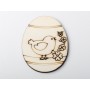 L1179- Decupaj ou din lemn v11 5x7cm 1buc - bijuterii personalizate din argint | simoshop