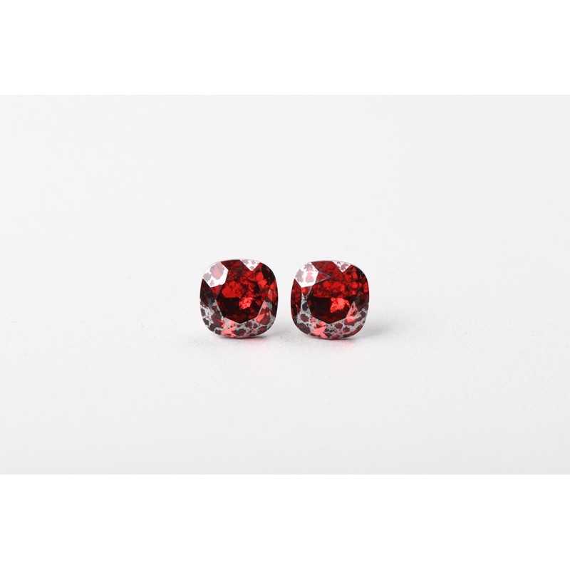 G1940-Baza pandant Flacara argint 925 pentru Swarovski Rivoli 1122 8MM-1buc