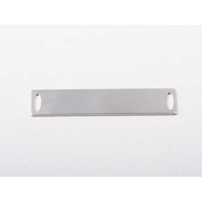 E2047-N- Link dreptunghiular din argint 40x10mm