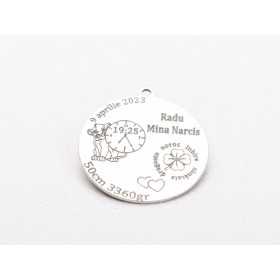 S151 - Serviciu de gravura cu datele copilului - 1 buc