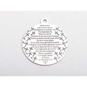 E2059 G - Pandant din argint "Tatal nostru"