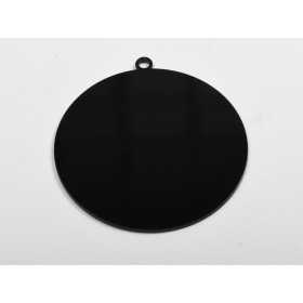 L1274 Glob de craciun din plexic negru blank