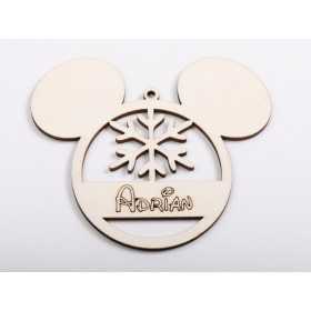 L1278 -Glob Mickey personalizabil cu nume 13x10 cm -1 bucata