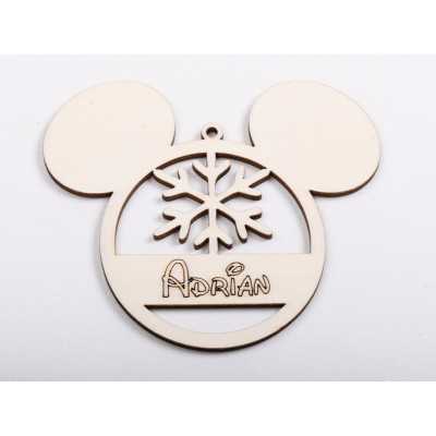 L1278 -Glob Mickey personalizabil cu nume 13x10 cm -1 bucata
