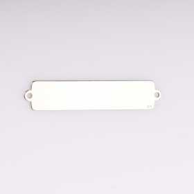 G0364-N- Link dreptunghiular din argint 35mm x 8mm 0.5mm cu bucle