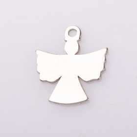 E2116 N Charm ingeras din argint 10x8mm 0.5mm