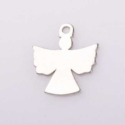 E2118 N Charm ingeras din argint 13x11mm 0.5mm