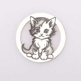 Link pentru bratara din argint pisicuta