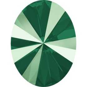 2643-Swarovski Elements 4122 Crystal Royal Green Unfoiled 8x6mm 1 buc