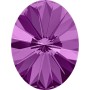 2648-Swarovski Elements 4122 Amethyst Foiled 8x6mm 1 buc