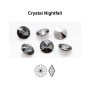 Cristal Preciosa Rivoli Maxima Crystal Nightfall D-Folied SS 39 8mm