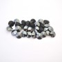 Cristal Preciosa Rivoli Maxima Jet Hematite Unfoiled SS 39 8mm