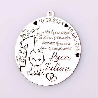 Pandant Ag 925 pentru Mot "1 anisor"