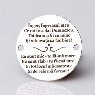 Banut din argint "Rugaciune"