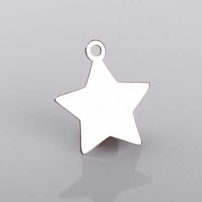 Decupaj steluta din argint 10mm