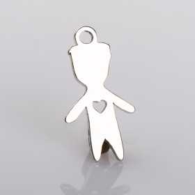 G1732 - Decupaj baietel din argint 12mm