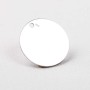 K079 N Charm banut argint cu o gaura 18mm 0.60mm
