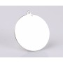 G2023 N Pandant banut din argint cu bucla 15mm 0.3mm