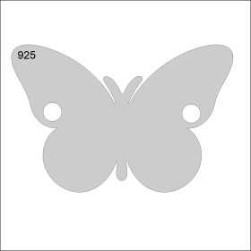 G1528 N - Link din argint 925 forma de fluture dimensiune 12x8mm 0.6mm